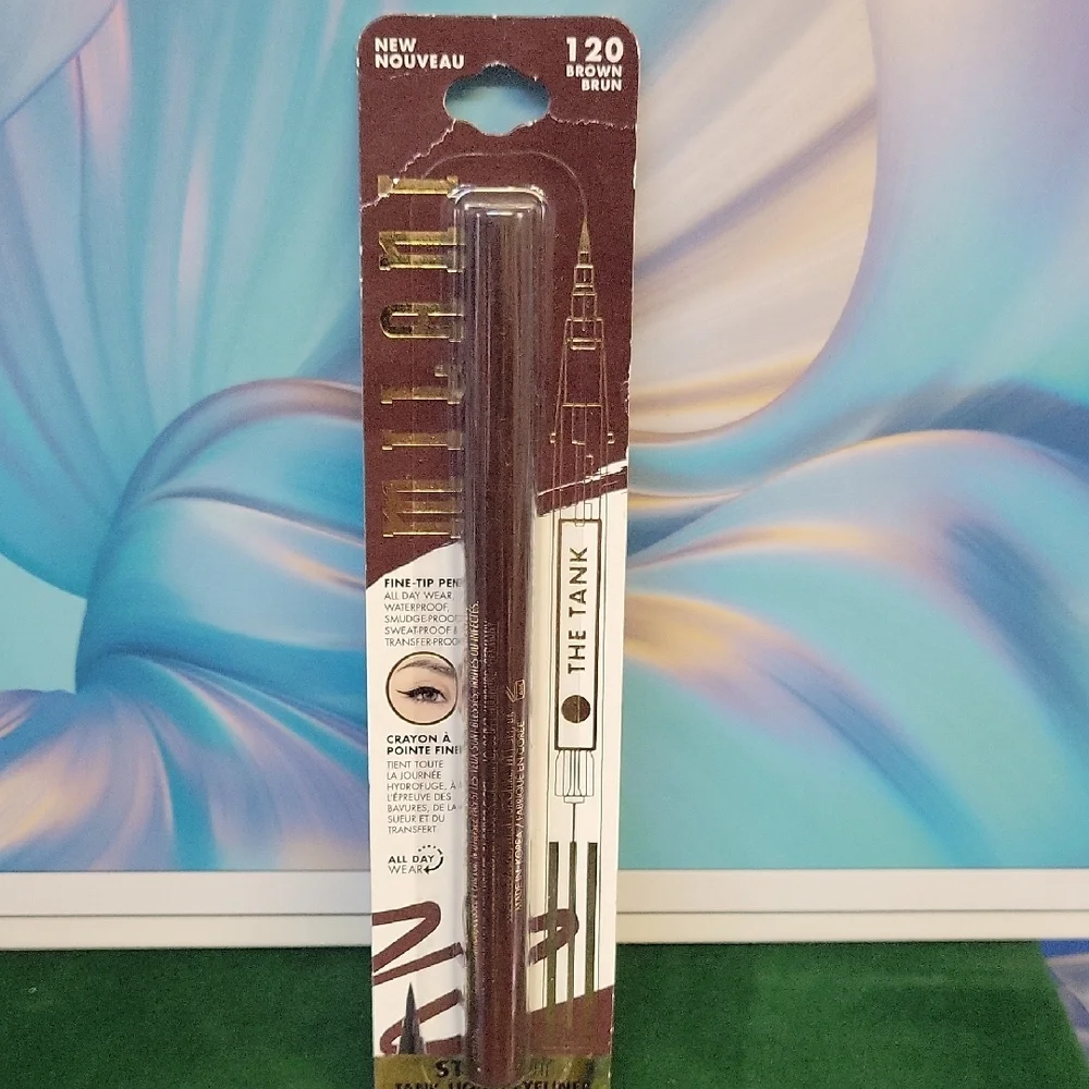 Milani The Tank 120 Brown Eyeliner Pen New Sealed Package 0.55ml